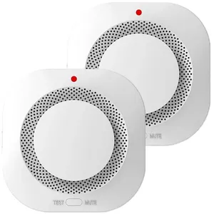 Lot 2 détecteurs de fumée connecté SomLife APP tuya smart life, Alarme... pas cher