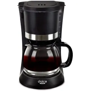 Cafetière 1,2L - 8-12 Tasses 900W - Dolce Casa DC-CAF-8-12-N - Filtre ... pas cher