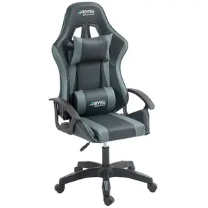 Amstrad Chaise Gaming Ams Gamer#butterfly Noir pas cher