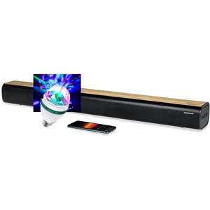 PICKERING Barre de son Bluetooth COSY THOMSON SB402BT, Entrée TV AUDIO, Câble Optique, Egaliseur, Bluetooth, 200W, Télécommande, DIAMS LED pas cher