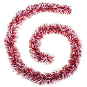 1001KDO Guirlande de Noel 6 plis 2 m Mixte rouge et blancVendu parrakuten