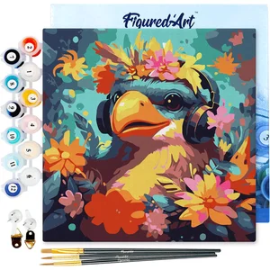 Figured'Art Mini Schilderen op Nummer Volwassenen 20x20cm met lijst Fa... pas cher