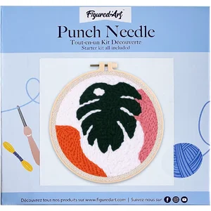 Figured'Art Punch Needle Kit voor Volwassenen en Kinderen - Groot groe...