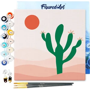 Figured'Art Mini Schilderen op Nummer Volwassenen 20x20cm met lijst Ca... pas cher