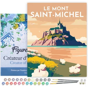 FIGURED'ART FiguredArt Peinture par Numéro Adulte avec cadre Affiche V...