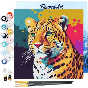 Figured'Art Mini Schilderen op Nummer Volwassenen 20x20cm met lijst Lu... pas cher