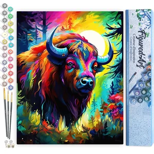 Figured'Art Schilderen op Nummer Volwassenen canvas Kleurrijke Abstrac... pas cher