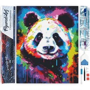 Figured'Art Diamond Painting set Volwassenen 40x50 cm Kleurrijke Abstr... pas cher