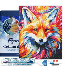 Figured'Art Diamond Painting set Volwassenen 40x50 cm met lijst Kleurr... pas cher