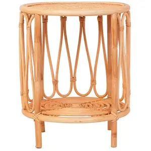 Table d'appoint - MAISON AUBERTIN - POGGIO - Rotin - Cannage - Design contemporain pas cher
