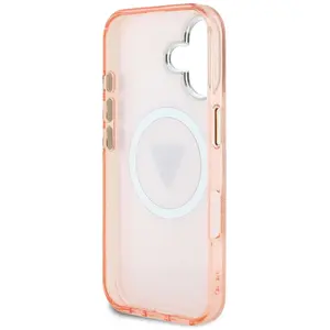 Comparateur de prix : Guess Case IML Metal Glitter 4G Circle Triangle MagSafe for iPhone 16 ...