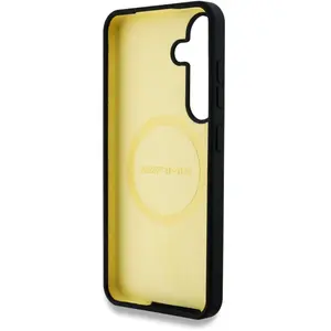 Mercedes AMG Oversize Rhombs MagSafe Case for Samsung Galaxy S25 - Bla... pas cher