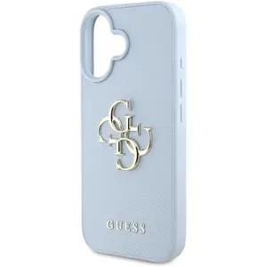 Guess Hardcase PU Grained Big 4G and Classic Logo Case for iPhone 16 6... pas cher