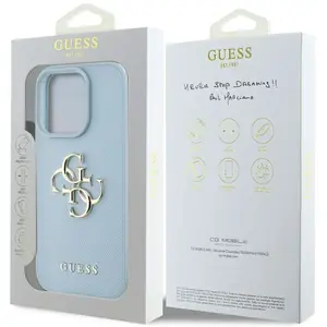 Guess Hardcase PU Grained Big 4G and Classic Logo Case for iPhone 16 P... pas cher