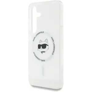 Coque pour Samsung Galaxy S25 Plus - Karl Lagerfeld - white pas cher