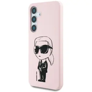 Comparateur de prix : Karl Lagerfeld Etui Silicone Graffiti Ikonik Printed Logo MagSafe Sams...