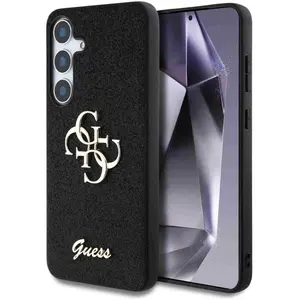 Comparateur de prix : Guess 4G Metal Logo Glitter Backcover voor de Samsung Galaxy S25 Plus ...