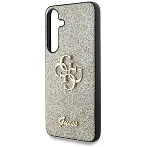 Guess Coque De Téléphone Guhcs25shg4sgd Samsung Galaxy S25 Gold pas cher