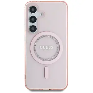 Guess Geschikt voor S25 Backcover Rhinestones Printed Classic Lo... pas cher