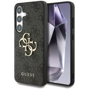 Comparateur de prix : Guess - Geschikt voor S25 Plus Backcover - 4G PU Big Logo - Zwart
