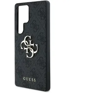 Comparateur de prix : Guess PU 4G Metal Logo Case für Samsung Galaxy S25 Ultra - black (Sams...