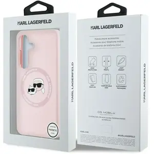Comparateur de prix : Karl Lagerfeld Coque De Téléphone Circle Magsafe Samsung Galaxy S25