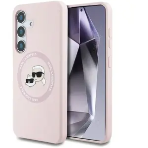 Comparateur de prix : Karl Lagerfeld Coque De Téléphone Liquid Silicone K&ch Heads Magsafe S...