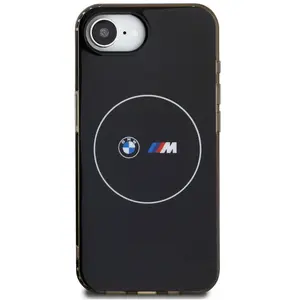 Comparateur de prix : BMW Case IML Metal White Circle MagSafe for iPhone 16e black (Apple iP...