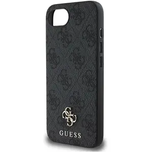 Guess HC PU 4G Small 4G Classic Case für Apple iPhone SE (2024) - blac... pas cher