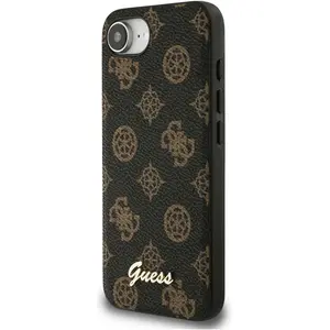 Guess Case Peony Script Logo MagSafe for iPhone 16e black (Apple iPhon... pas cher