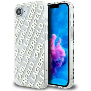 Karl Lagerfeld Case IML Repeat Logo for iPhone 16e gold (Apple iPhone ... pas cher