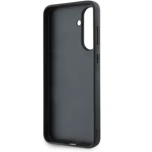 Karl Lagerfeld Case Saffiano w/ K&C Metal Logo for Samsung Galaxy A56 black (Samsung Galaxy A56), Coque pour téléphone portable, Noir pas cher