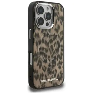 Karl Lagerfeld Coque De Téléphone Iml Leopard Pattern Magsafe Iphone 1... pas cher
