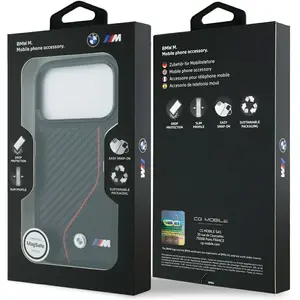 Bmw Coque De Téléphone M Carbon Line & Logo Magsafe Iphone 17 Pro pas cher