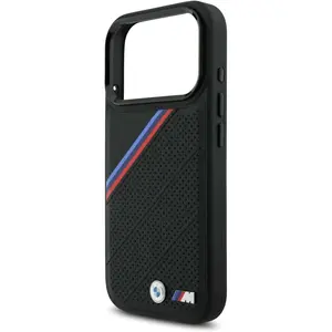 BMW Etui M Tricolor Metal Logo MagSafe do iPhone 17 Pro czarny (Apple ... pas cher