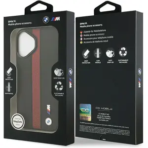 Bmw Coque De Téléphone M Perforated Stripe Logo Magsafe Iphone 17 pas cher