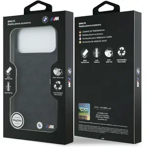 BMW Etui M Shape Logo MagSafe do iPhone 17 Pro Max czarny (Apple iPhone 17 Pro Max), Coque pour téléphone portable, Noir pas cher