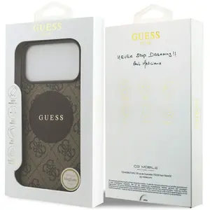 Guess - 4G Circle Classic Logo MagSafe (GUHMP17XP4PGRSGW) - iPhone 17 ... pas cher