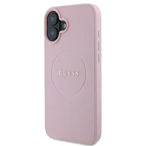 Guess GUHMP16MPGHSMMP iPhone 16 Plus 6,7" roze/roze hardcase Grained R... pas cher