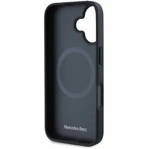 Comparateur de prix : Mercedes-Benz Backcase hoesje geschikt voor iPhone 16 - Effen Zwart - ...