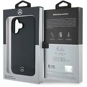 Mercedes-Benz Geschikt voor Apple iPhone 16 - Geschikt voor Mag - Text... pas cher