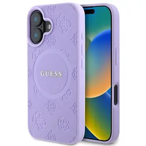 Comparateur de prix : GUESS, Backcover Geschikt voor Apple iPhone 16 Bestendig MagSafe, Paars