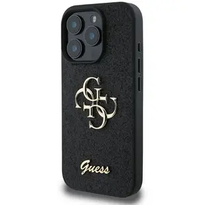 Coque - Guess - iPhone 16 Pro - Glitter - Protection chocs - Rigide - NoirVendu parbol