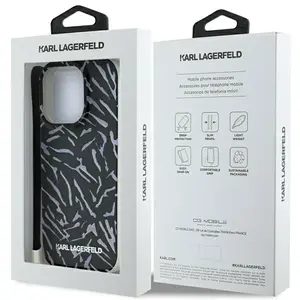 Karl Lagerfeld Coque De Téléphone Klhcp16lhzbpkccu Iphone 16 Pro 6.3´´ pas cher