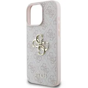 Comparateur de prix : Coque - Guess - iPhone 16 Pro - Logo 4G - Rose - Protection Durable