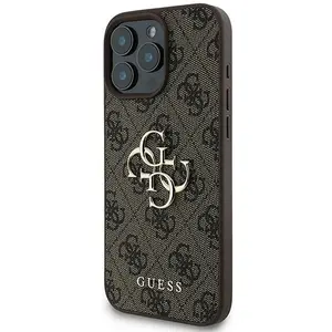 Coque - GUESS - iPhone 16 Pro - Logo 4G - Eco-cuir - Protection durable pas cher