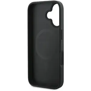 Guess GUHMP16MPGPYSK iPhone 16 Plus 6,7" zwart/zwart hardcase PU Peony... pas cher