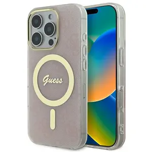 Guess Coque De Téléphone Guhmp16lh4stp Iphone 16 Pro 6.3´´ pas cher
