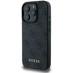 Comparateur de prix : Guess GUHCP16LG4GFGR iPhone 16 Pro 6,3" zwart/zwart hardcase 4G Classic