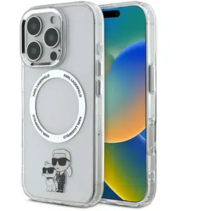 Karl Lagerfeld Coque De Téléphone Iml Karl And Choupette Magsafe Iphone 16 Pro MaxVendu parcdiscount